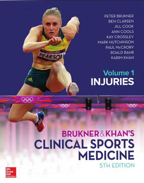 BRUKNER&KI-IAN'S CLINICAL SPORTS MEDICINE